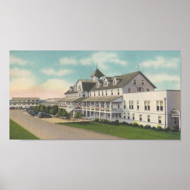 Carolina Hotel and Bath House, Myrtle Beach, SC Poster (Vorne)