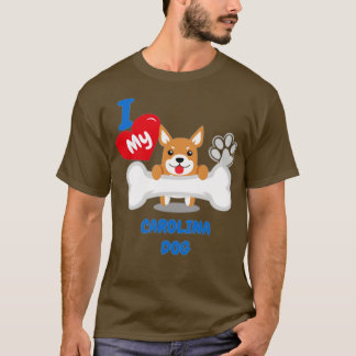 CAROLINA Hund Niedlich Hunde Geschenk Idee T-Shirt