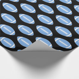 Carolina Light Football Team oder Player Sports Gi Geschenkpapier