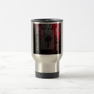 Carolina Palm - Burgandy-Design Reisebecher