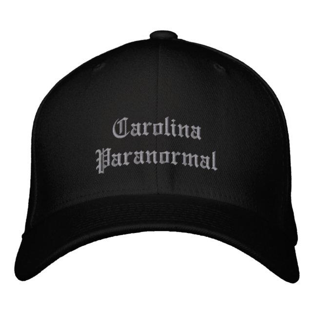 Carolina Paranormal - Hat Bestickte Baseballkappe (Vorderseite)