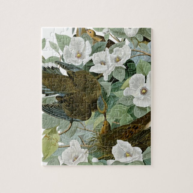 Carolina Pigeon Audubon Morning Dove Puzzle (Vertikal)