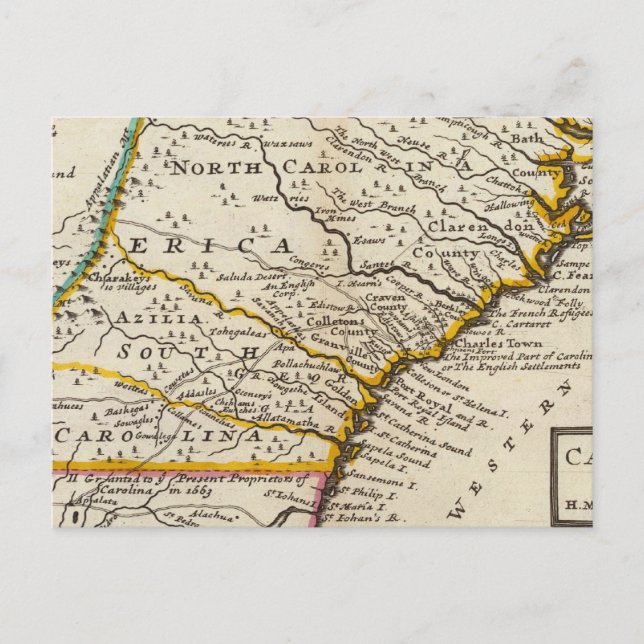 Carolina Postkarte (Vorderseite)