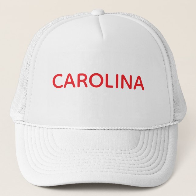 Carolina Red Truckerkappe (Vorderseite)