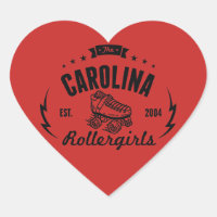 Carolina Rollergrls Aufkleber