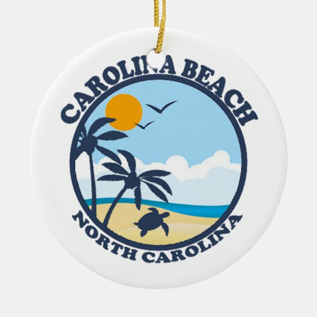 Carolina-Strand Keramikornament (Vorne)