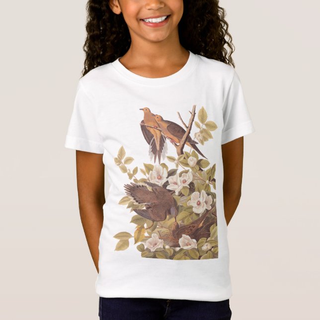 Carolina Turtle Dove Girl's T - Shirt (Vorderseite)