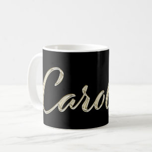 Carolina white gold Handwriting Tasse Kaffeetasse