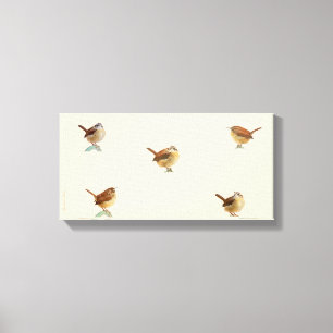 Carolina Wren Canvas Print Leinwanddruck