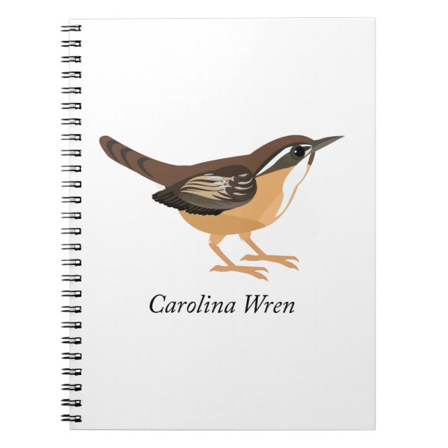 Carolina Wren Notizblock (Vorderseite)