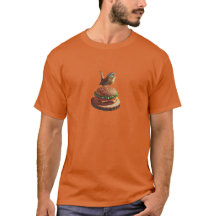 Carolina Wren Says Orange T - Shirt
