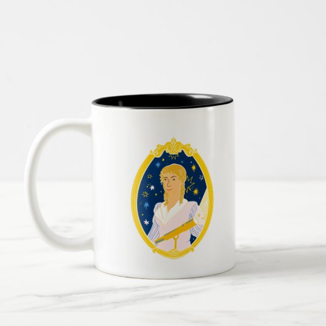 Caroline Herschel Zweifarbige Tasse (Links)