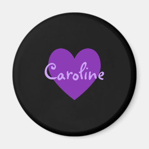 Caroline in Lila Magnet
