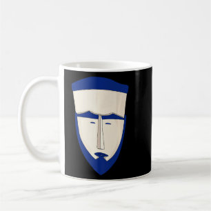 Caroline Islands Carolines Tribal Face Mask Kaffeetasse
