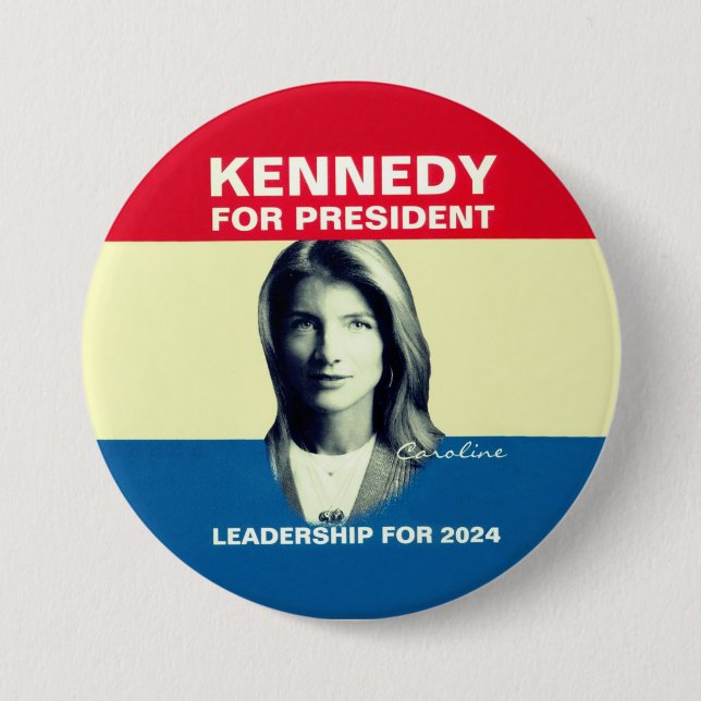 Caroline Kennedy 2024 Button (Vorderseite)