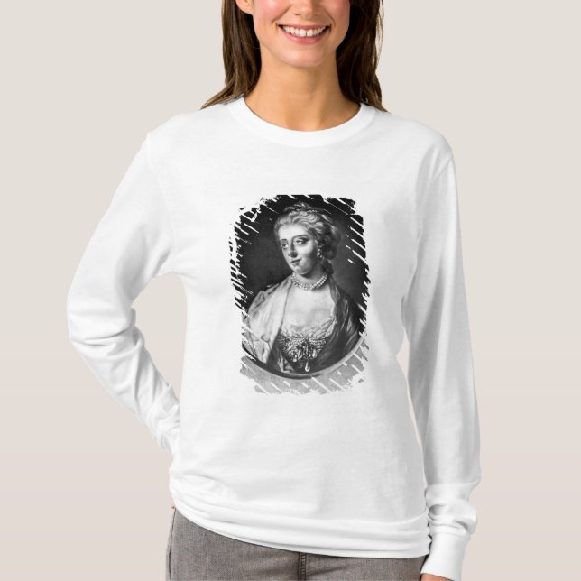 Caroline Matilda, Königin von Dänemark und von T-Shirt (Vorderseite)