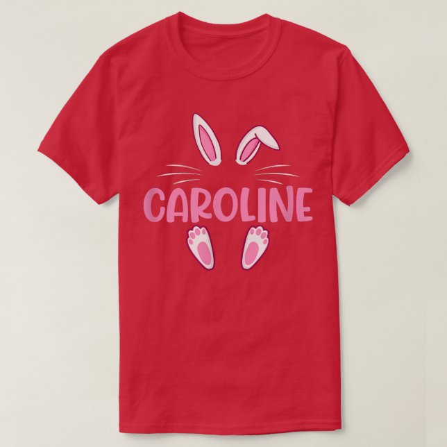 CAROLINE Ostersonnige Neuheit Frauen nach Maß  T-Shirt (Design vorne)