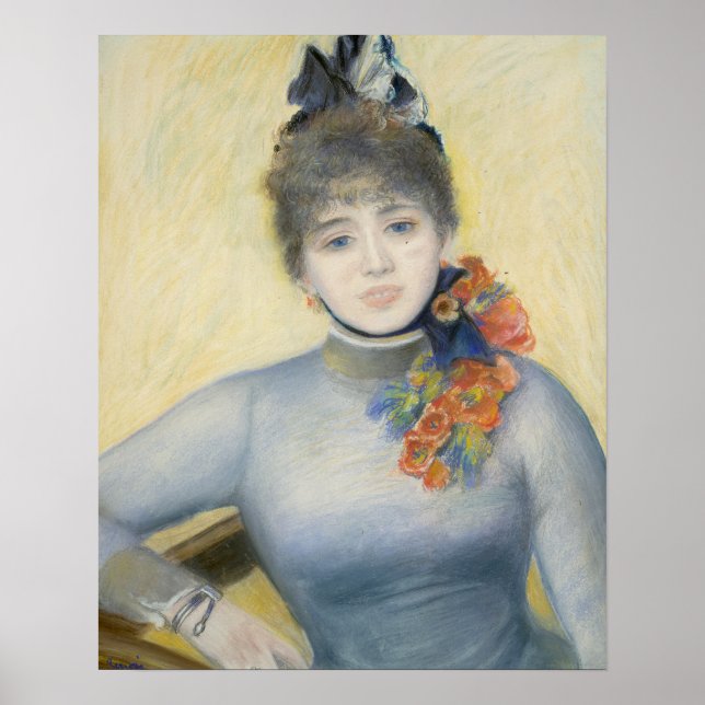 Caroline Remy ("Severine"), c.1885 Poster (Vorne)