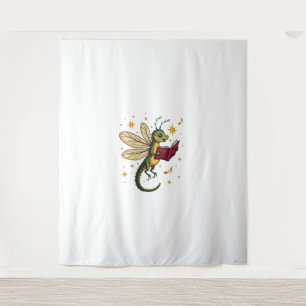 Caroling Dragonfly Wandteppich