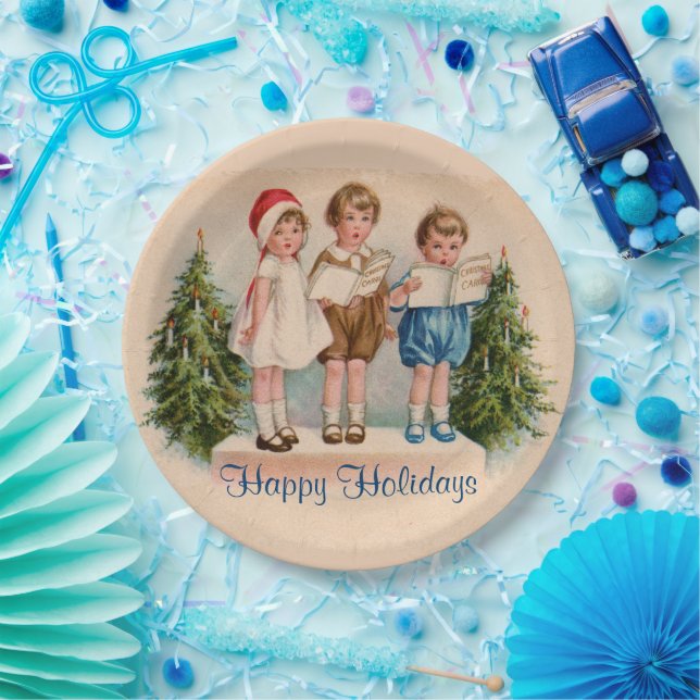 Caroling Kids Holiday Paper Teller (Party)