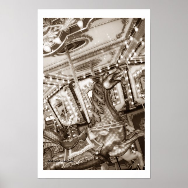 Carousel 17 Poster Print (Vorne)
