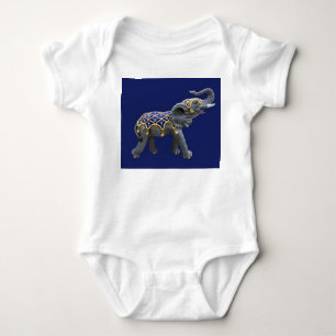 Carousel Animal Elephant Foto Baby Shirt