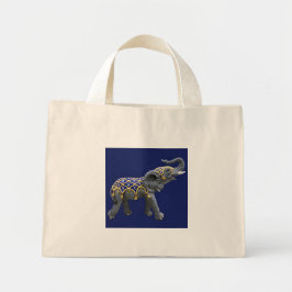 Carousel Animal Elephant Foto Tasche