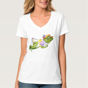 Carousel Animal Frosch Foto T - Shirt