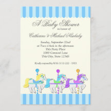 Carousel Baby Dusche