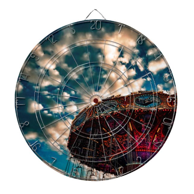 Carousel Dart Board Dartscheibe (vorne)