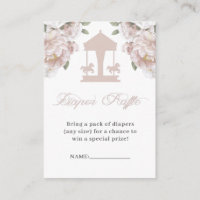 Carousel Diaper Raffles Tickets