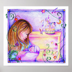 Carousel Dreams 19" X 13" Wertposter Papier Poster