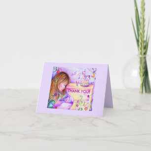 Carousel Dreams Vielen Dank Blank Notecards Dankeskarte