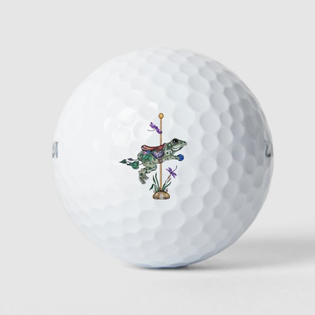 Carousel Frog Golfball (Vorderseite)