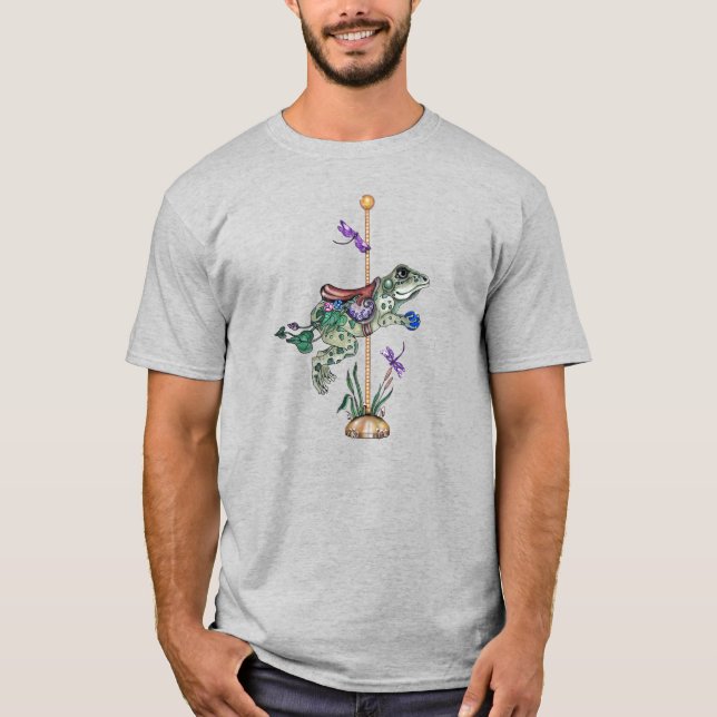 Carousel Frog T-Shirt (Vorderseite)