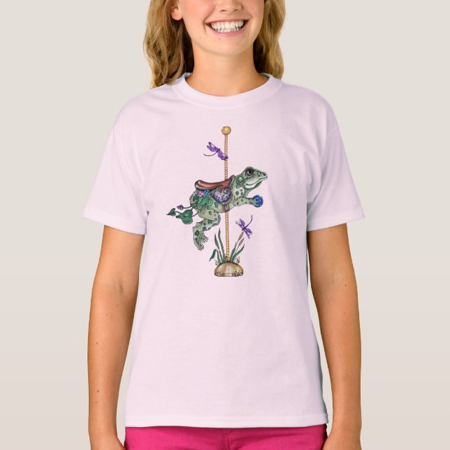 Carousel Frog T-Shirt (Vorderseite)