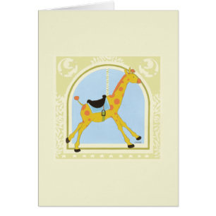 Carousel Giraffe von June Erica Vess