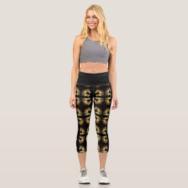 Carousel Horse Capri Leggings