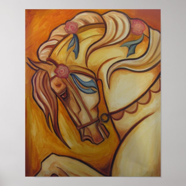 Carousel Horse Poster (Vorne)