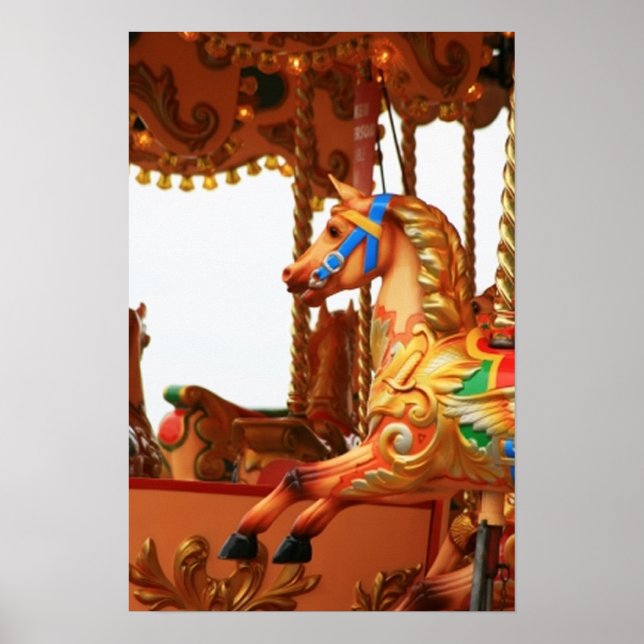 Carousel Horse Poster (Vorne)