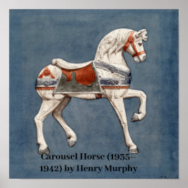 Carousel Horse Poster