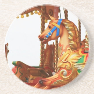 Carousel Horse Sandstein Untersetzer