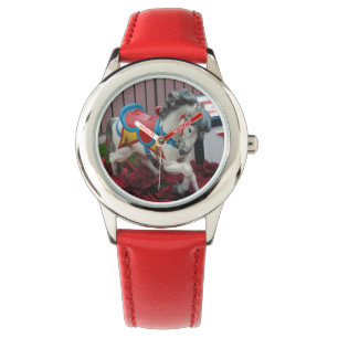 Carousel Horse Watch Armbanduhr
