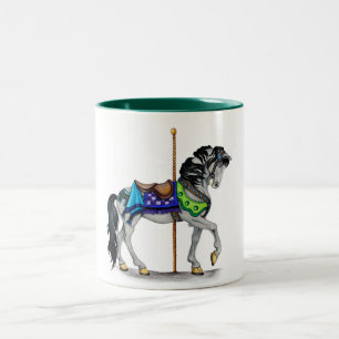 Carousel Horse Zweifarbige Tasse