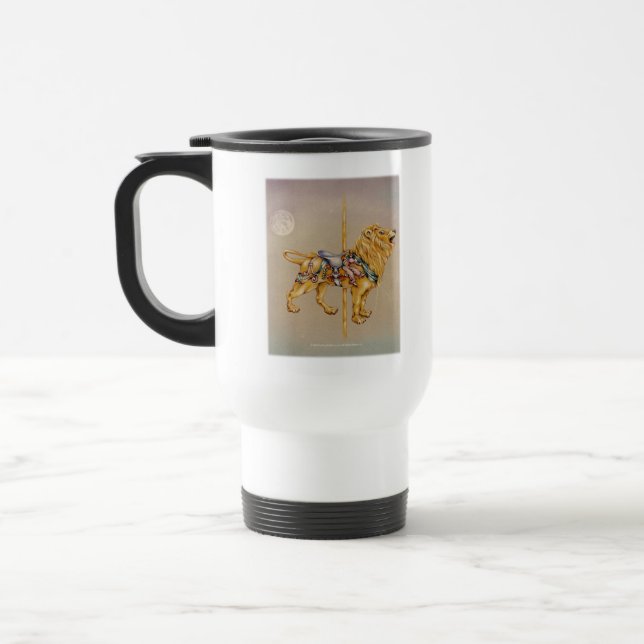 Carousel Lion Travel Cup Reisebecher (Links)