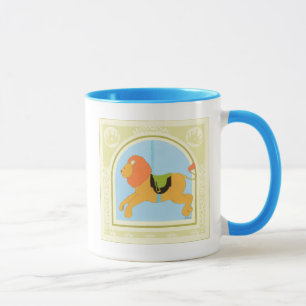 Carousel Lion von June Erica Vess Tasse