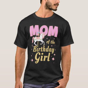Carousel Party Familie Matching Mama 1. Geburtstag T-Shirt