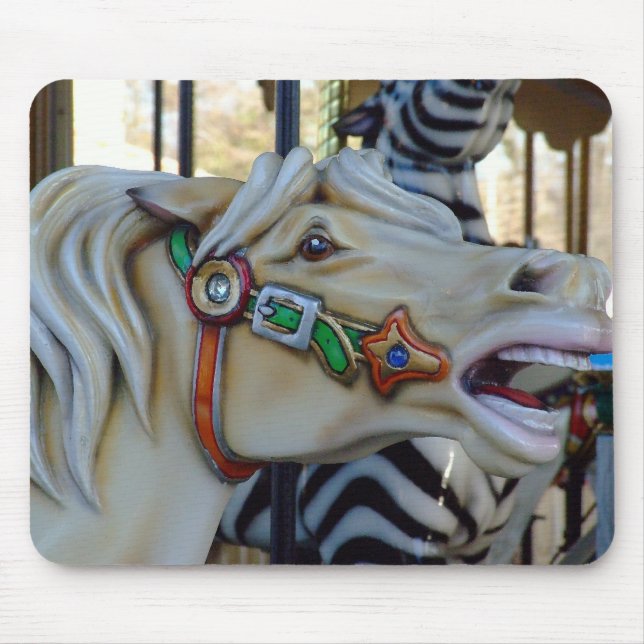 Carousel Pferd Custom Mousepad (Vorne)