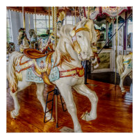 Carousel Pferd Großdrucke