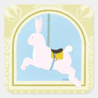 Carousel Rabbit von June Erica Vess